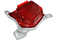 Rear, Driver and Passenger Side Bumper Reflector