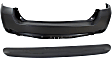 Rear, Upper and Lower Bumper Covers, Primed