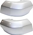 2007-2014 Toyota FJ Cruiser - Rear, Driver and Passenger Side Bumper End, Painted Silver Plastic