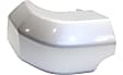 2007-2014 Toyota FJ Cruiser - Rear, Driver and Passenger Side Bumper End, Painted Silver Plastic