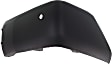Rear, Driver and Passenger Side Bumper End, Textured Plastic CAPA Certified