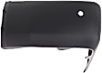 Rear, Driver and Passenger Side Bumper End, Textured Plastic CAPA Certified