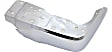 Rear, Driver and Passenger Side Bumper End, Chrome Steel