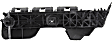 Rear, Driver and Passenger Side Bumper Brackets, Bumper Side Retainer