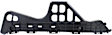 Rear, Driver and Passenger Side Bumper Brackets, Bumper Side Support