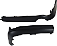 Rear, Driver and Passenger Side, Lower Valance, Side Spoiler, Primed