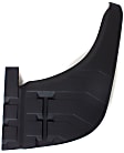 Driver and Passenger Side Bumper Step Pad, Black