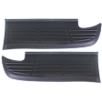 Driver and Passenger Side Bumper Step Pad, Black