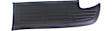 Driver and Passenger Side Bumper Step Pad, Black