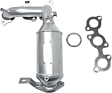 2004-2006 Lexus RX330 - Firewall Side and Radiator Side Catalytic Converters, 3.3L Engine, Federal EPA Standard, 46-State Legal (Cannot ship to CA, CO, NY or ME)