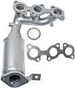 Firewall Side and Radiator Side Catalytic Converters, Federal EPA Standard, 46-State Legal (Cannot ship to CA, CO, NY or ME), FWD
