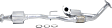 1999 Toyota Avalon - Front, Driver Side Catalytic Converter, 3.0L 6Cyl, Federal EPA Standard, 46-State Legal (Cannot ship to CA, CO, NY or ME), Undercar, Direct Replacement Series