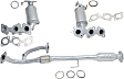 2003 Lexus ES300 - Front and Rear, Driver and Passenger Side Catalytic Converter, 3.0L 6Cyl, Federal EPA Standard, 46-State Legal (Cannot ship to CA, CO, NY or ME), Firewall Side, Direct Replacement Series