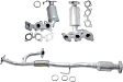 2006 Lexus ES330 - Front and Rear, Driver and Passenger Side Catalytic Converter, 3.3L 6Cyl, Federal EPA Standard, 46-State Legal (Cannot ship to CA, CO, NY or ME), Radiator Side, Direct Replacement Series