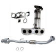 Front and Rear Catalytic Converter, 2.4L, 4Cyl, Federal EPA Standard, 46-State Legal (Cannot ship to CA, CO, NY or ME), Direct Fit
