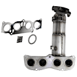 Front and Rear Catalytic Converter, 2.4L, 4Cyl, Federal EPA Standard, 46-State Legal (Cannot ship to CA, CO, NY or ME), Direct Fit
