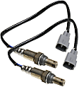Before Catalytic Converter, Driver and Passenger Side Oxygen Sensor, Set of 2, 4-wire