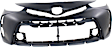 Front and Rear Primed Bumper Cover