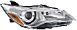 2015 Toyota Camry - Driver and Passenger Side Halogen Headlight, With bulb(s), OE Replacement
