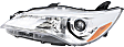 2015 Toyota Camry - Driver and Passenger Side Halogen Headlight, With bulb(s), OE Replacement