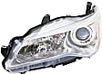 Driver and Passenger Side Halogen Headlight, With bulb(s), OE Replacement, CAPA Certified