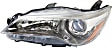 Driver and Passenger Side Halogen Headlight, With bulb(s), OE Replacement, CAPA Certified
