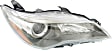 Driver and Passenger Side Halogen Headlight, With bulb(s), OE Replacement, CAPA Certified