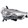 Driver and Passenger Side Halogen Headlight, Without bulb(s), OE Replacement