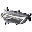 Driver and Passenger Side Halogen Headlight, Without bulb(s), OE Replacement