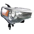 Driver and Passenger Side Halogen Headlight, Without bulb(s), OE Replacement