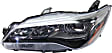 Driver and Passenger Side LED Headlight, With bulb(s), OE Replacement, CAPA Certified