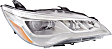 Driver and Passenger Side LED Headlight, With bulb(s), OE Replacement