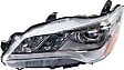Driver and Passenger Side LED Headlight, With bulb(s), OE Replacement, CAPA Certified