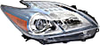 Driver and Passenger Side Halogen Headlight, Without bulb(s), OE Replacement, CAPA Certified