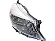 Driver and Passenger Side Headlights, without Bulbs, Halogen, Standard type