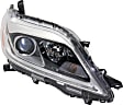 2018 Toyota Sienna - Driver and Passenger Side Halogen Headlight, With bulb(s), OE Replacement
