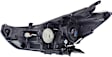 2018 Toyota Prius V - Driver and Passenger Side Halogen Headlight, With bulb(s), OE Replacement