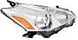 2012-2014 Toyota Prius V - Driver and Passenger Side Halogen Headlight, Without bulb(s), OE Replacement