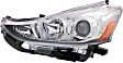 2018 Toyota Prius V - Driver and Passenger Side Halogen Headlight, Without bulb(s), OE Replacement