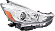 2018 Toyota Prius V - Driver and Passenger Side Halogen Headlight, Without bulb(s), OE Replacement