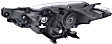 2018 Toyota Prius V - Driver and Passenger Side Halogen Headlight, Without bulb(s), OE Replacement