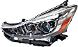 2015 Toyota Prius V - Driver and Passenger Side Halogen Headlight, Without bulb(s), OE Replacement, CAPA Certified