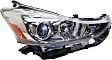 2015 Toyota Prius V - Driver and Passenger Side Halogen Headlight, Without bulb(s), OE Replacement, CAPA Certified