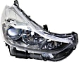 2015 Toyota Prius V - Driver and Passenger Side Halogen Headlight, Without bulb(s), OE Replacement, CAPA Certified
