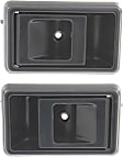 Front and Rear, Driver and Passenger Side Primed Interior Door Handle