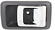 1996-2002 Toyota 4Runner - Front or Rear, Driver and Passenger Side Interior Door Handles, Gray bezel with chrome lever, Without Door Lock Hole