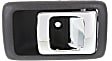 1996-2002 Toyota 4Runner - Front or Rear, Driver and Passenger Side Interior Door Handles, Gray bezel with chrome lever, Without Door Lock Hole