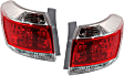 Driver and Passenger Side Tail Lights, with Bulbs, Halogen, USA Built Vehicle
