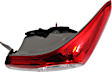 2011 Toyota Corolla - Driver and Passenger Side, Inner and Outer Halogen Tail Light, With bulb(s), North America Built Vehicle, OE Replacement