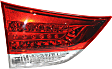 Driver and Passenger Side, Inner Halogen Tail Light, With bulb(s), OE Replacement